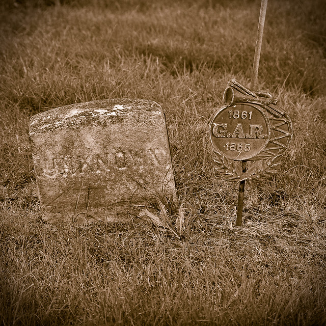 Quincy Civil War Unknown Soldier marker