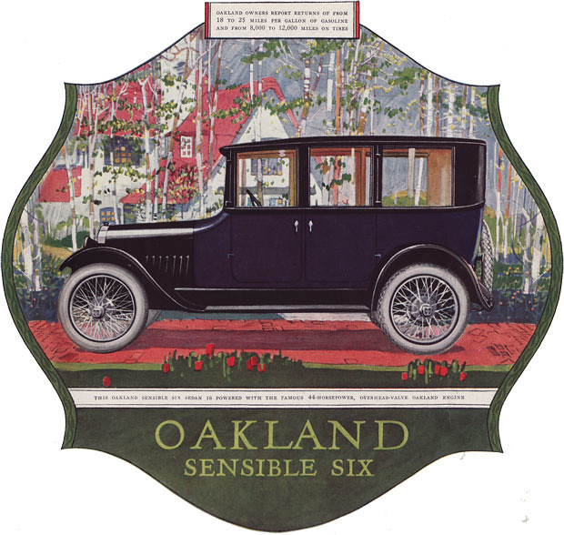 1921 Oakland Sensible Six