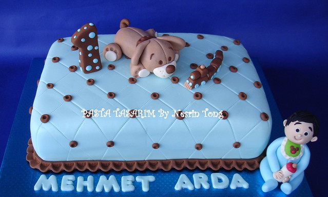 1ST BIRTHDAY CAKE - MEHMET ARDA