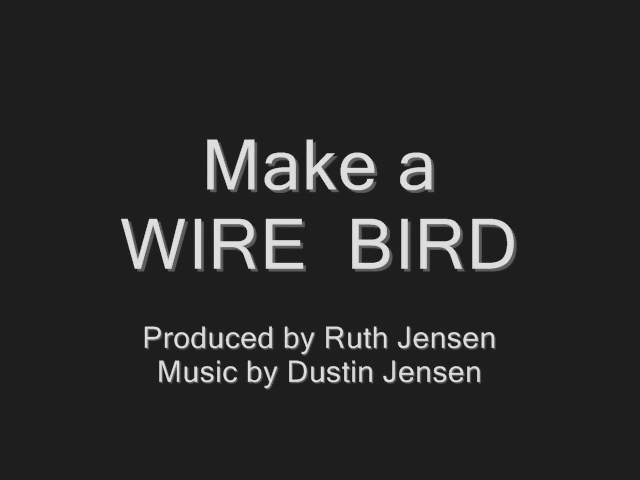 Make_A_Wire_Bird