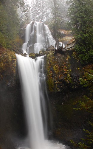 waterfall washington hiking fallscreekfalls giffordpinchotnationalforest