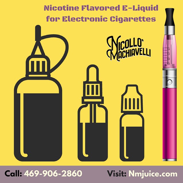 Nicotine Flavored E-Liquid for Electronic Cigarette