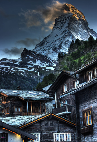 Matterhorn from Zermatt, Switzerland by Raf Ferreira