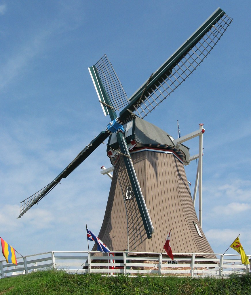 Windmill in Fulton Illinois