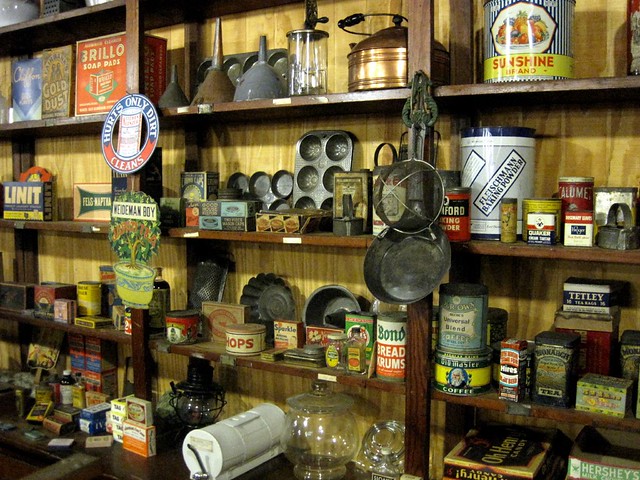 Old-time general store shelves IMG_0819