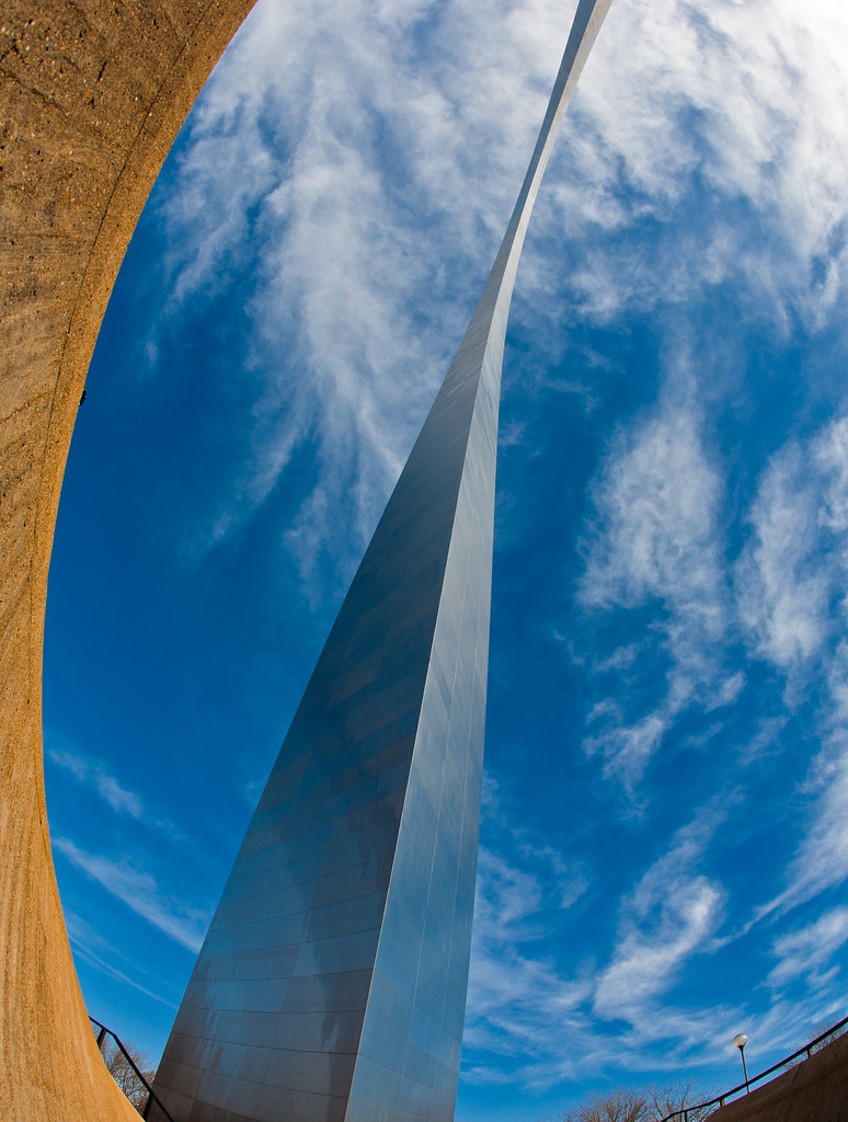 Below the St Louis Arch by hz536n/George Thomas