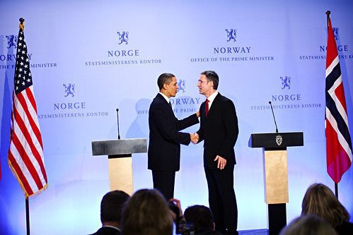 Obama visit to Oslo