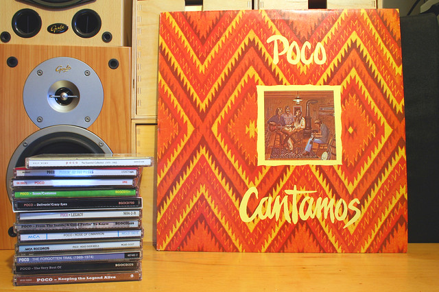 Poco - Cantamos (1974) & CD stack