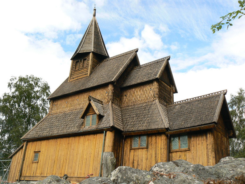 Iglesia de madera de Urnes | La más antigua de Noruega. Se c… | Flickr