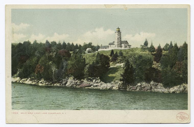 Split Rock Light, Lake Champlain, N.Y.