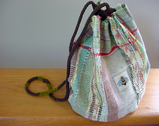 bee sack | handwoven, inspired by antique Japanese rice sack… | Flickr