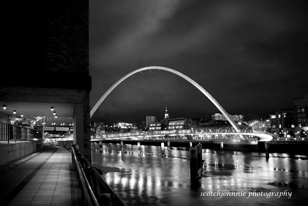 Millennium Bridge Black & White