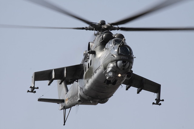 Czech Mi-24 Hind Gunship 