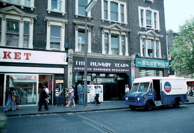 1976 - 28 - London - Earls Court Road - Hungry Years.