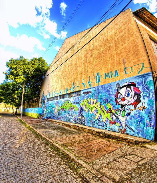 Graffiti (Rua Délcio Martins Costa) | Vertorama