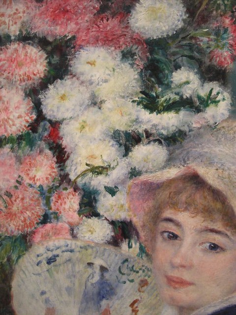 Pierre-Auguste Renoir: A Girl with a Fan (c. 1881)