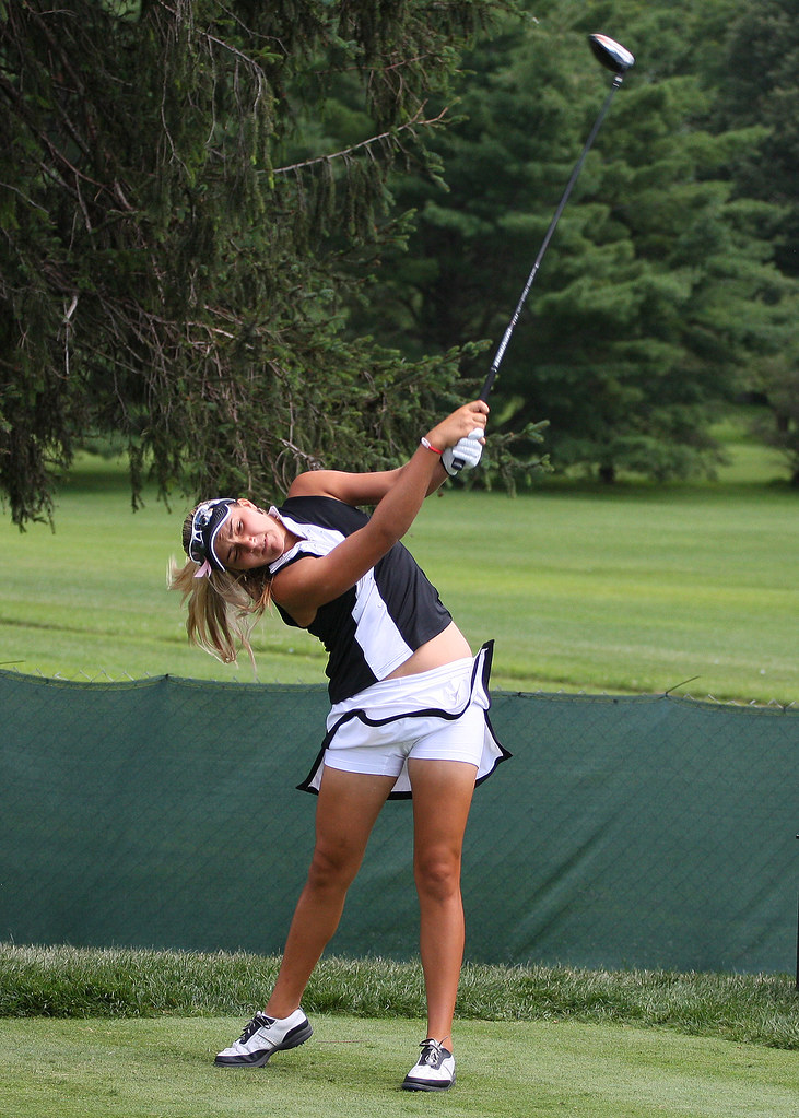 Alexis (Lexi) Thompson Young Golfer (14 year old) Tees Off