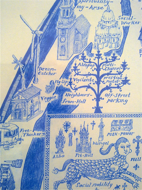 Grayson Perry: Map of nowhere, 2008 (detail)