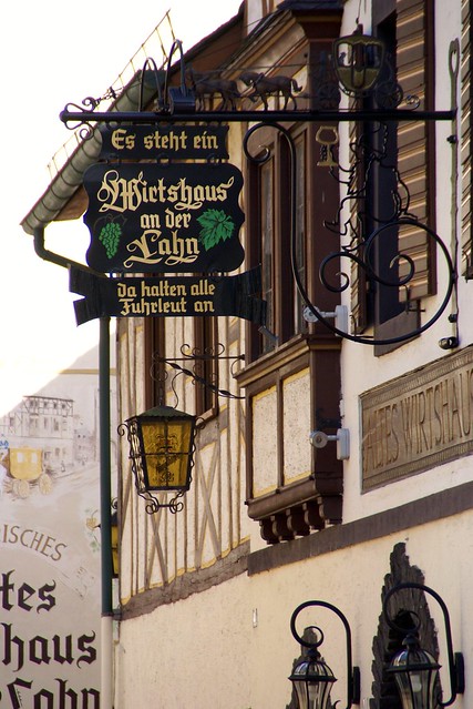 Dausenau an der Lahn, Altes Wirtshaus an der Lahn (historic tavern on the Lahn river)