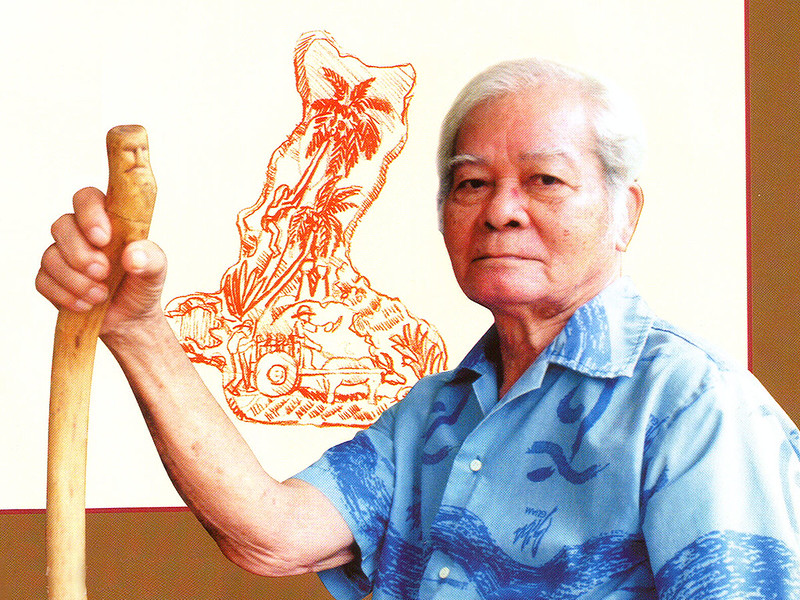Tun Segundo Blas developed a unique style of carving through extensive training in traditional crafts.

Guam Museum/CAHA
