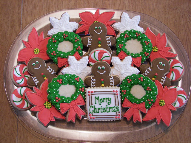 Doris'  Christmas cookies