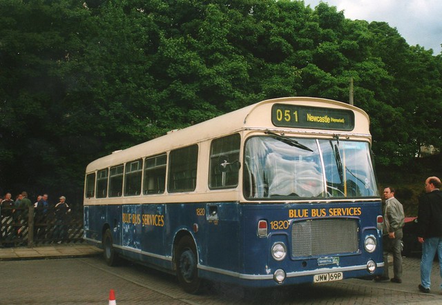 Blue Bus Bristol RE