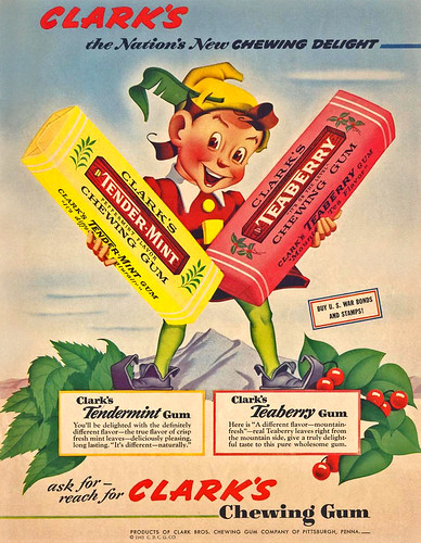 1943 ... tendermint, teaberry | [all images] click for large… | Flickr