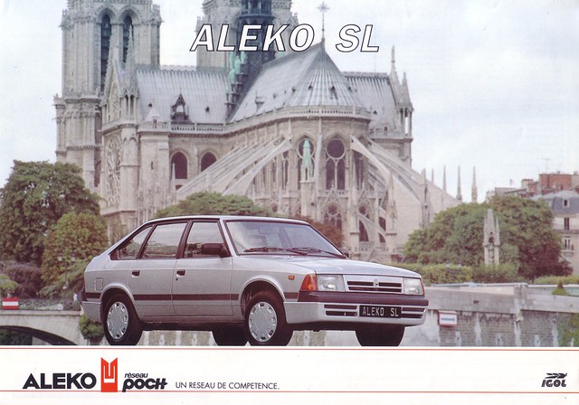 Aleko 1500 SL 1991 brochure (France)