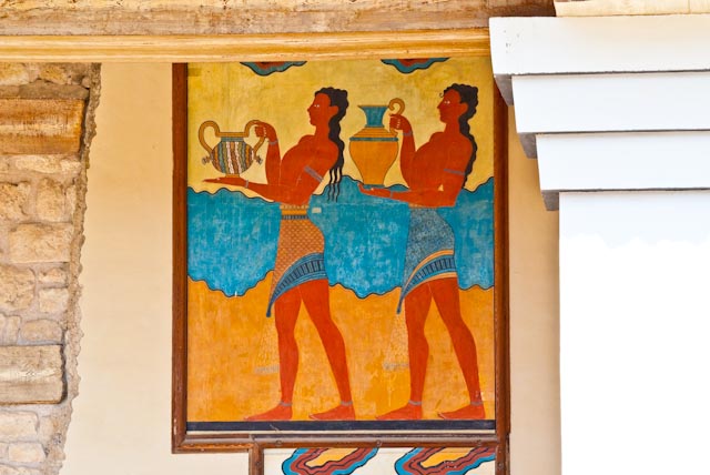 Mural in Palace of Minos