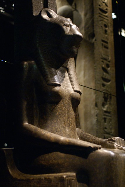 Torino, Museo Egizio, Göttin Sachmet (goddess Sekhmet)