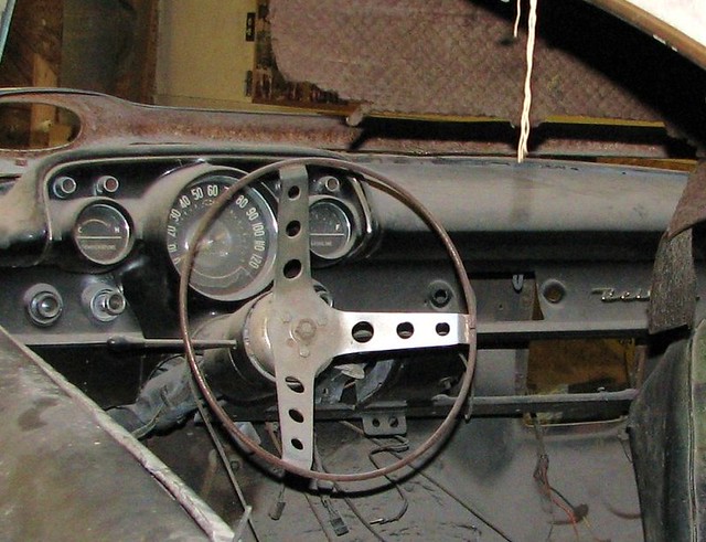 A 1957 CHEVY DASH IN OCT 2009