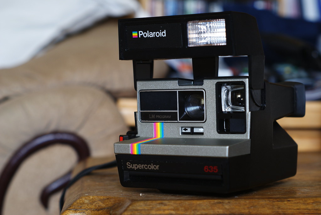 Polaroid Supercolor 635., I thought it had film left in it …