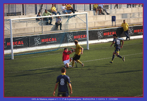 gol 1 a 1 Manteca | Canon 40D 135mm f:2 Badalona 3 Gava 3 13… | Flickr