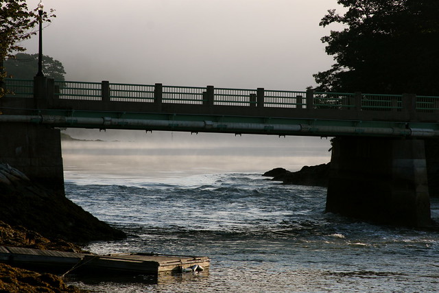 Damariscotta River Bridge.