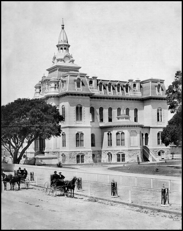 City Hall, c1870 • Burned in Suspicious Fire in 1877