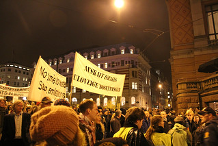 Rally against Obama in Oslo | by Helge Carlsen