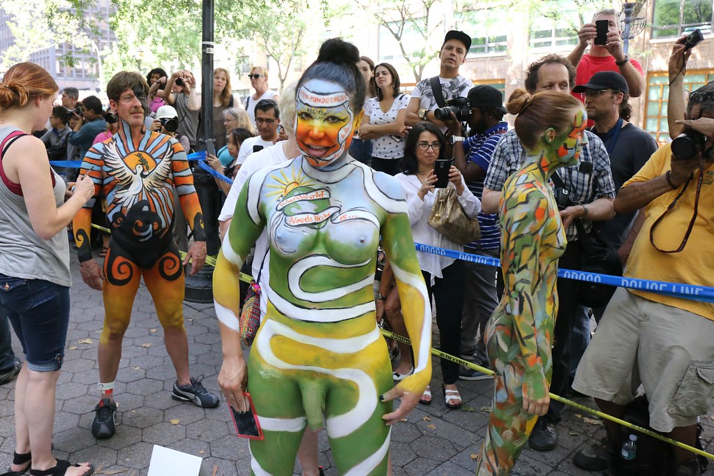 NYC Bodypainting Day 2015.