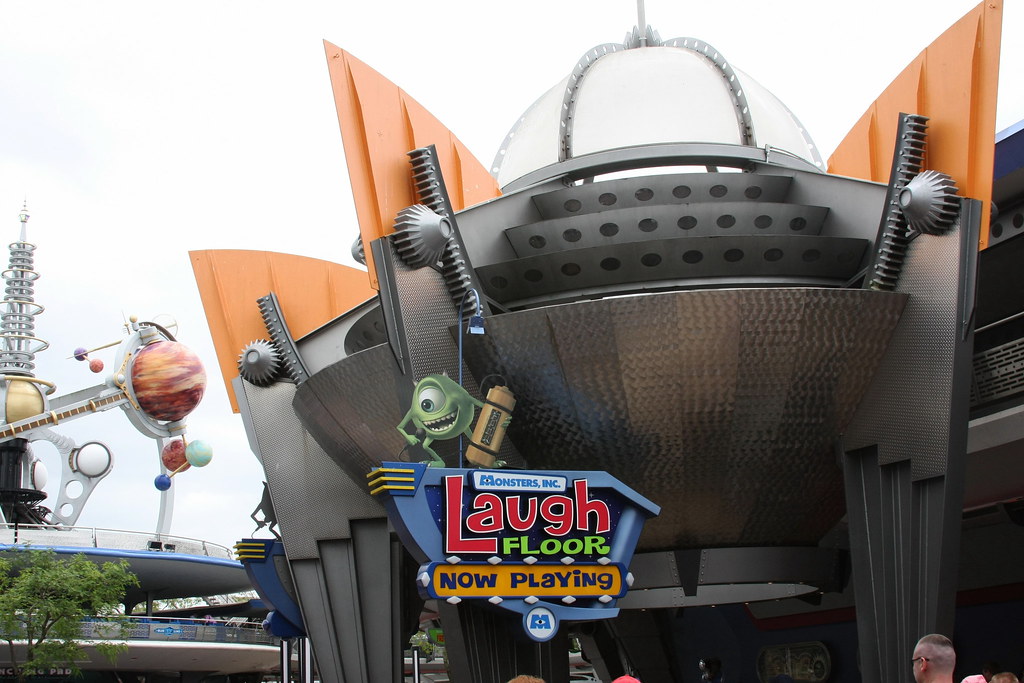 Monsters Inc. Laugh Floor-  Magic kingdom rides, Disney world magic  kingdom, Magic kingdom