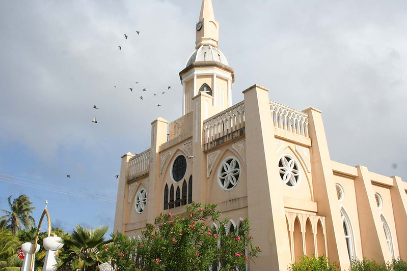 Established in the late 17th century, St. Joseph’s Church has been rebuilt several times by the community most recently in the late 1990s.

Nathalie Pereda/Guampedia

