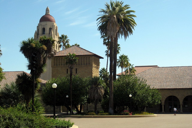 California: Stanford University - Main Quad and Hoover Tower