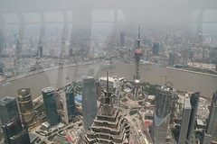 View from Shanghai World Financial Center