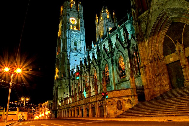 Basilica de Voto Natcional, Quito, Ecuador