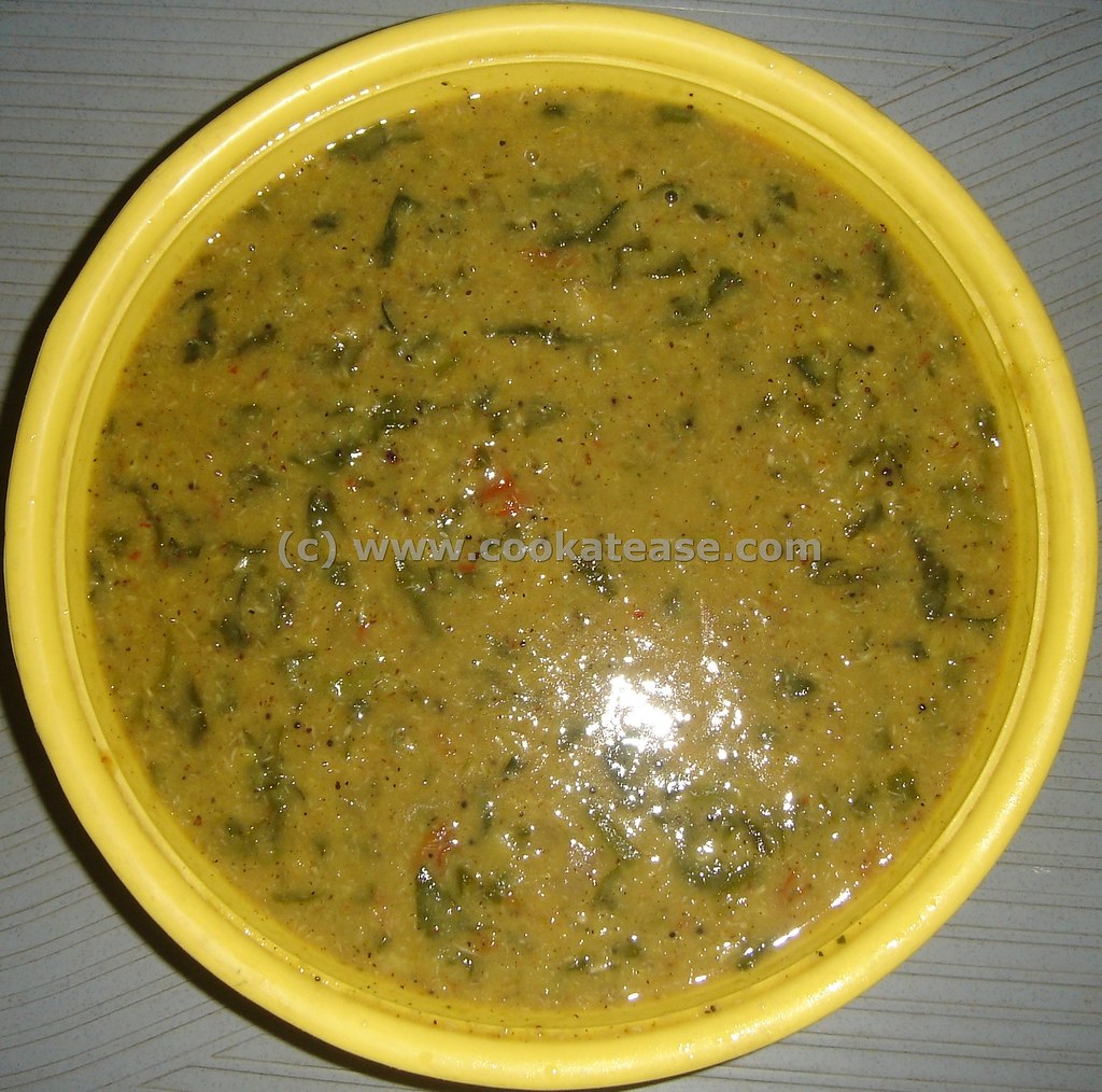 Pasalai Keerai Kootu (spinach dal) | The recipe for this dis… | Flickr