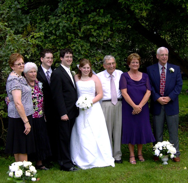 Group Shot : Here We Are @ Allan / Michele's Wedding