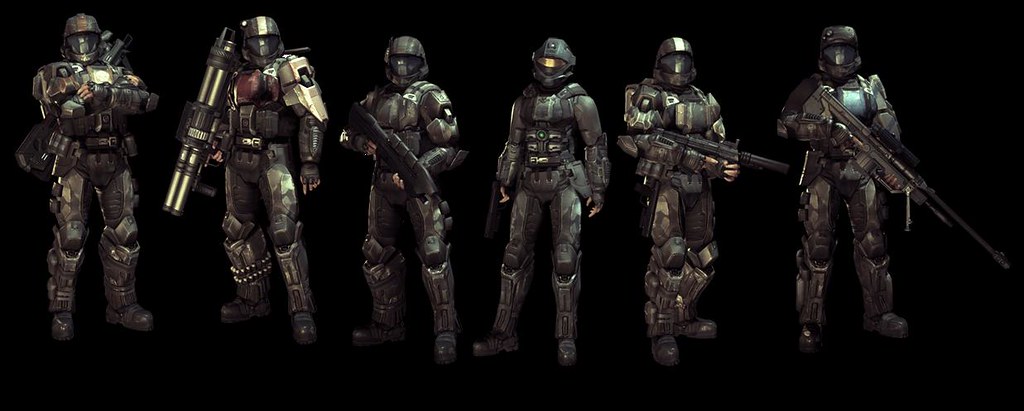 Halo 3 ODST Characters by DJFFNY. 