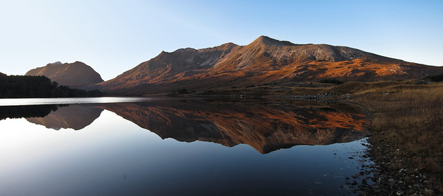 Liathach and Beinn Eighe Reflections