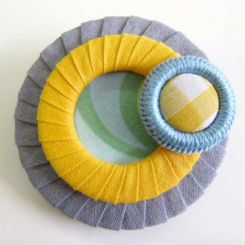 Textile Brooch | by *akka design*