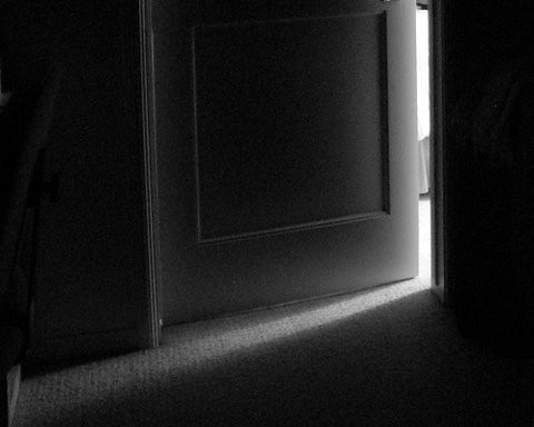 473.  Light through the door
