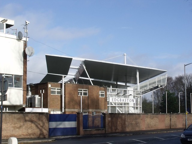 Edgbaston Cricket Ground - Warwickshire County Cricket Club - Eric Hollies Stand