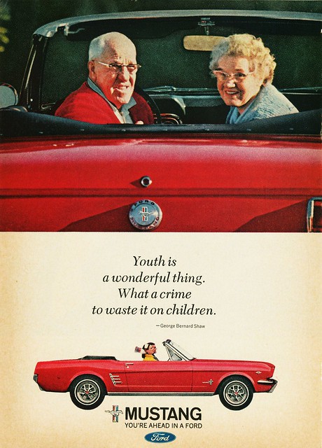 1966 Ford Mustang Convertible Ad